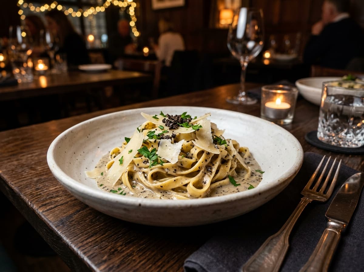 Truffle Tagliatelle al Funghi